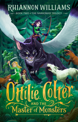 book cover for Ottilie Colter and the Master of Monsters