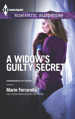 book cover for A Widow's Guilty Secret