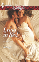 book cover for Lying in Bed