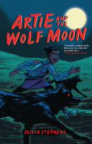 book cover for Artie and the Wolf Moon