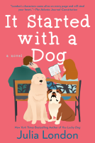 book cover for It Started with a Dog