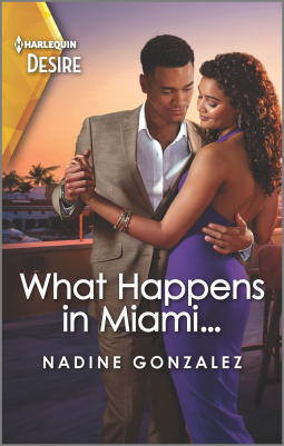book cover for What Happens in Miami...