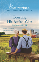 book cover for Courting His Amish Wife