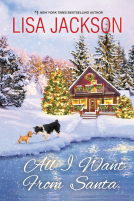 book cover for All I Want from Santa