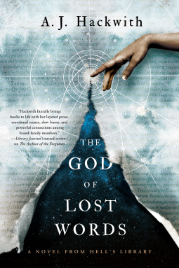 book cover for The God of Lost Words
