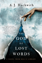 book cover for The God of Lost Words