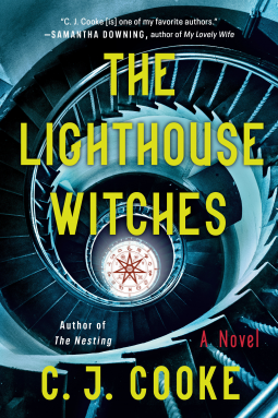 book cover for The Lighthouse Witches