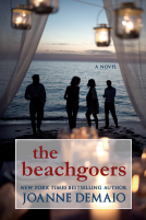 book cover for The Beachgoers