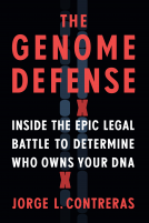 book cover for The Genome Defense