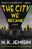 book cover for The City We Became