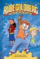 book cover for Rube Goldberg and His Amazing Machines