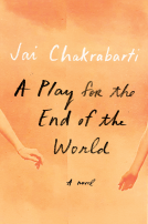 book cover for A Play for the End of the World
