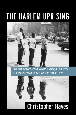book cover for The Harlem Uprising