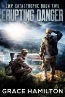 book cover for Erupting Danger