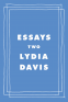 Cover Image: Essays Two