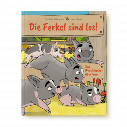 Buchcover für Die Ferkel sind los!