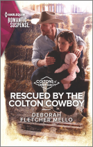 book cover for Rescued by the Colton Cowboy
