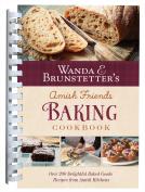 book cover for Wanda E. Brunstetter's Amish Friends Baking Cookbook