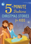 book cover for 5-Minute Bedtime Christmas Stories for Kids