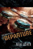 book cover for The Departure