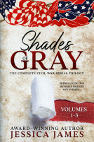 book cover for Shades of Gray: Complete Civil War Serial Historical Fiction