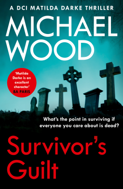 book cover for Survivor’s Guilt