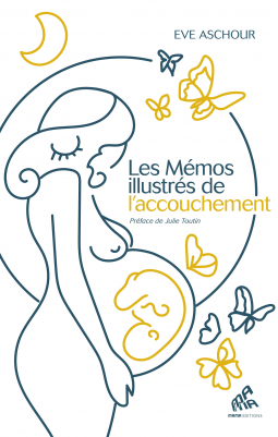 Couverture du livre pour Les Mémos illustrés de l’accouchement