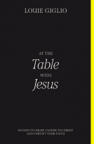 book cover for At the Table with Jesus
