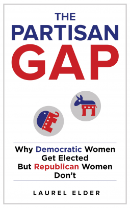 book cover for The Partisan Gap