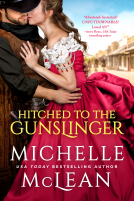 book cover for Hitched To The Gunslinger