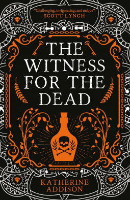 book cover for The Witness for the Dead
