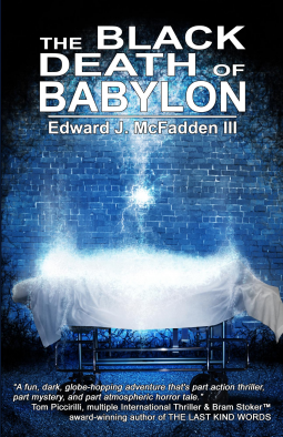 book cover for The Black Death of Babylon