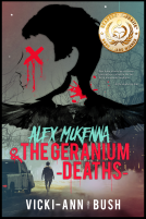 book cover for Alex McKenna and the Geranium Deaths