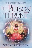 book cover for The Poison Throne