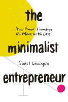 book cover for The Minimalist Entrepreneur