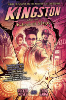 book cover for Kingston and the Echoes of Magic