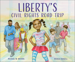 book cover for Liberty's Civil Rights Road Trip