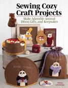 book cover for Sewing Cozy Craft Projects