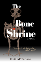 book cover for The Bone Shrine