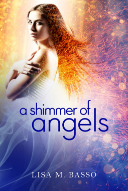 book cover for A Shimmer of Angels