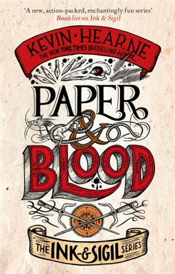 book cover for Paper & Blood