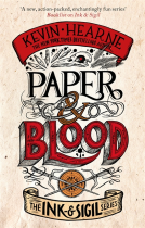 book cover for Paper & Blood