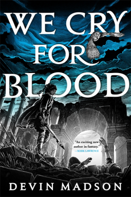 book cover for We Cry for Blood