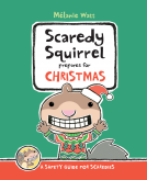 book cover for Scaredy Squirrel Prepares for Christmas
