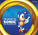 book cover for The History of Sonic The Hedgehog