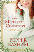 book cover for The Mistletoe Countess