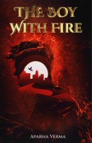 book cover for The Boy with Fire