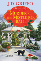 book cover for Murder at the Mistletoe Ball