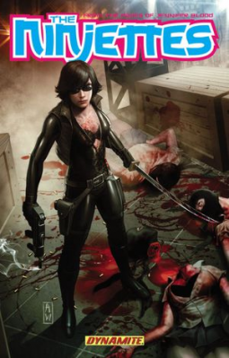 book cover for The Ninjettes