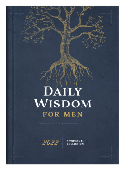 book cover for Daily Wisdom for Men 2022 Devotional Collection